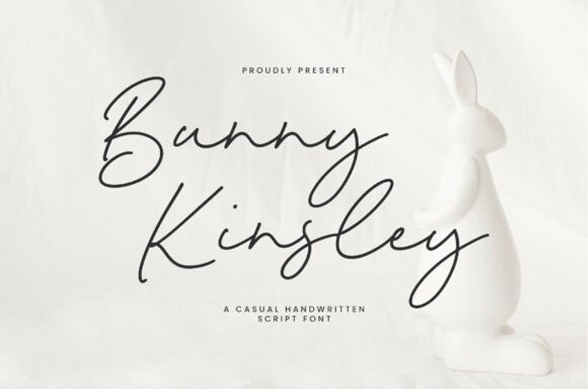 Bunny Kinsley Font