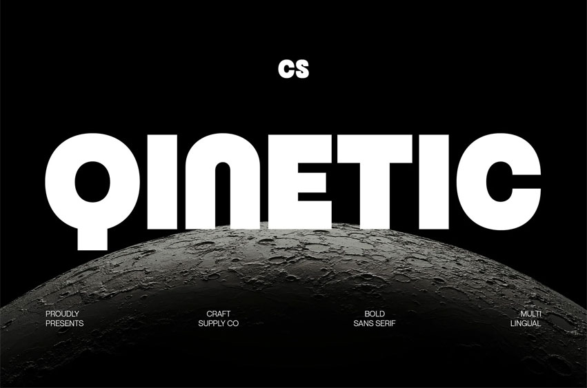 CS Qinetic Font