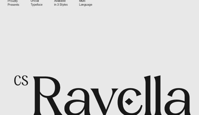 CS Ravella Font