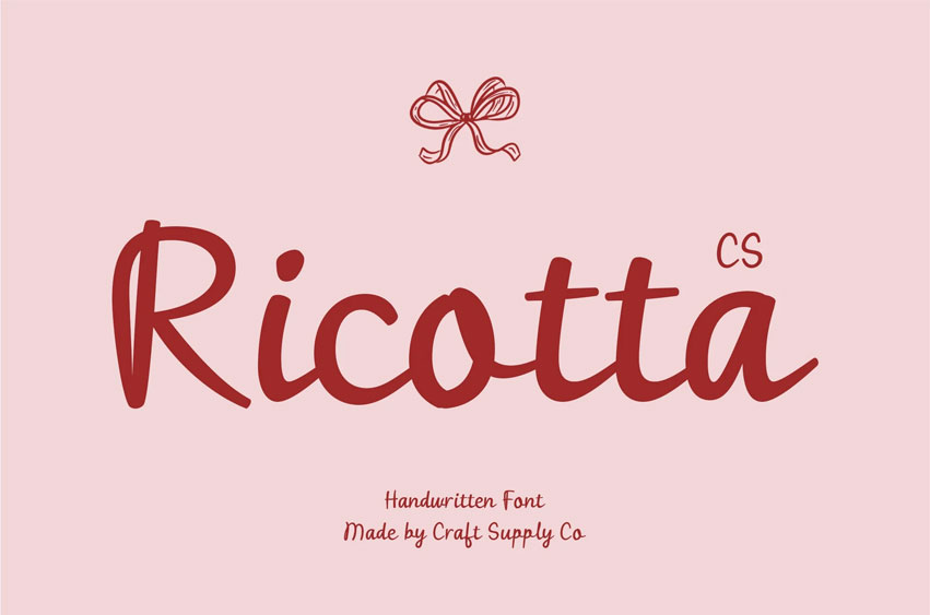 CS Ricotta Font