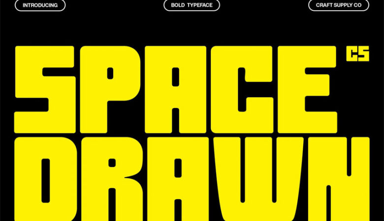 CS Space Drawn Font