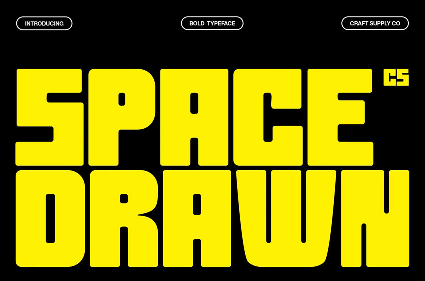 CS Space Drawn Font