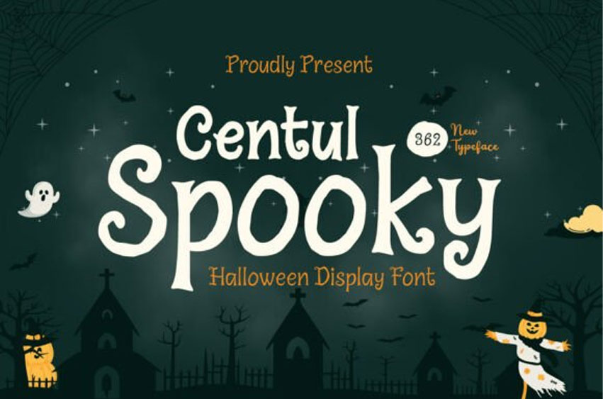 Centul Spooky Font