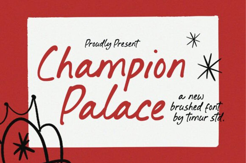 Champion Palace Font