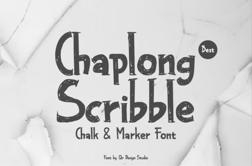 Chaplong Scribble Font