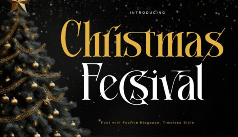 Christmas Fecsival Font