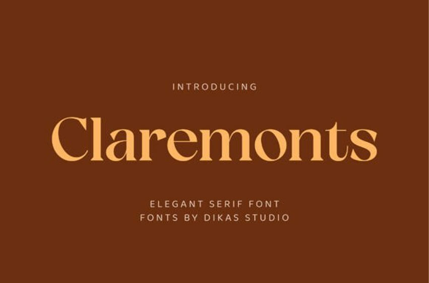 Claremonts Font