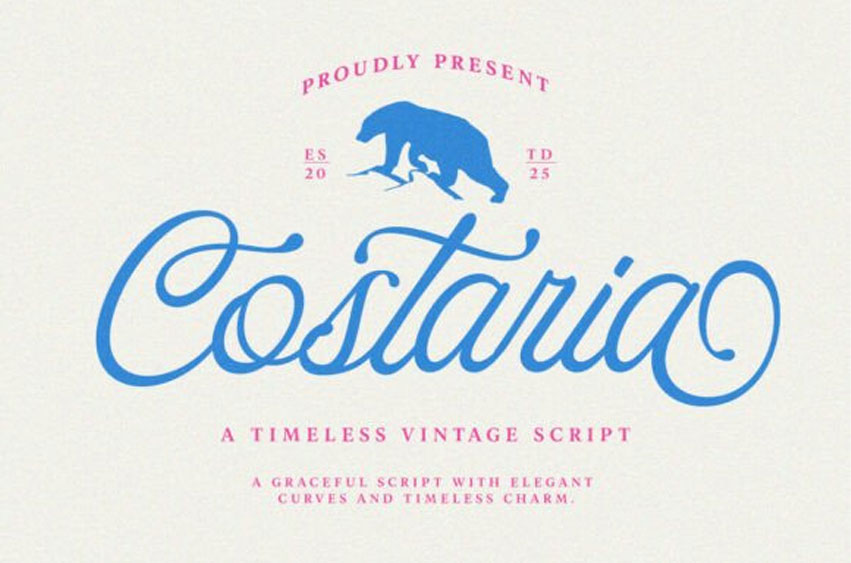 Costaria Script Font
