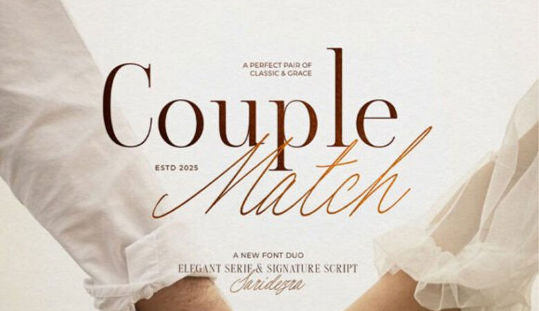 Couple Match Font