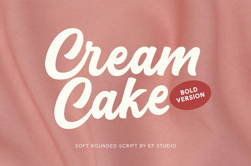 Cream Cake Bold Font