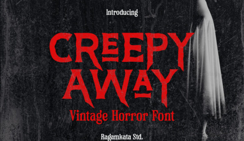 Creepy Away Font