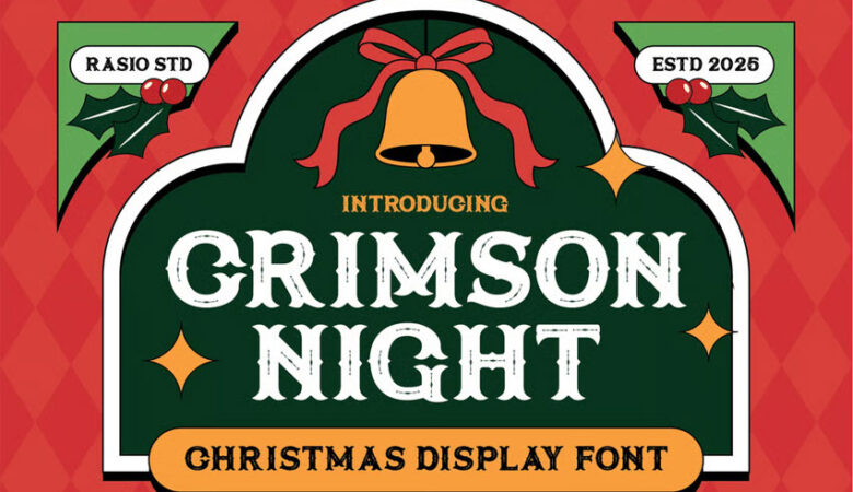 Crimson Night Font