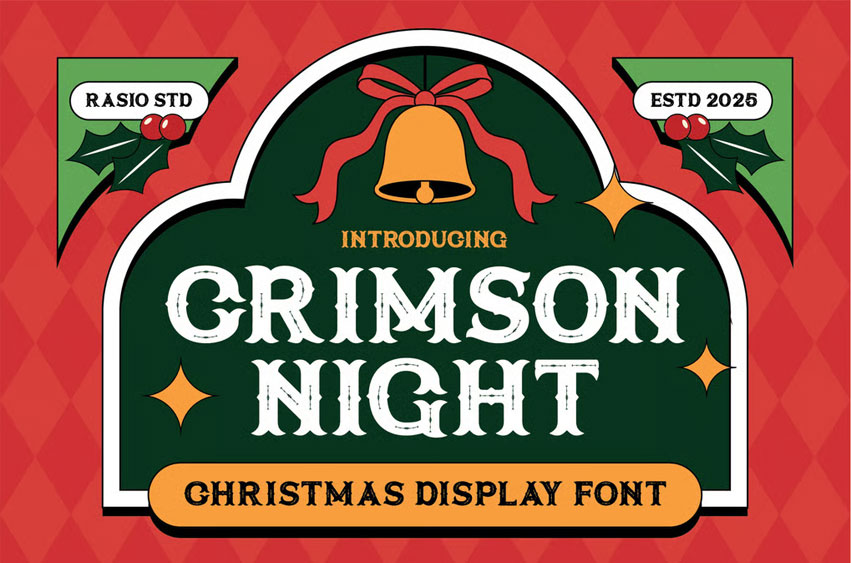 Crimson Night Font