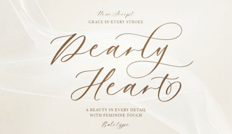 Dearly Heart Font