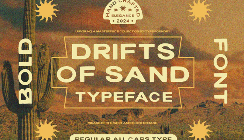 Drift Of Sand Font
