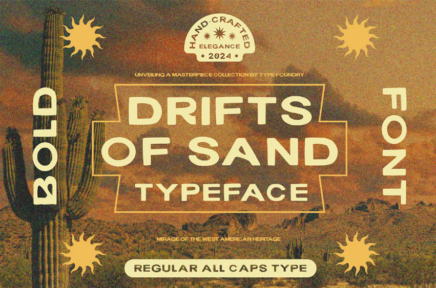Drift Of Sand Font