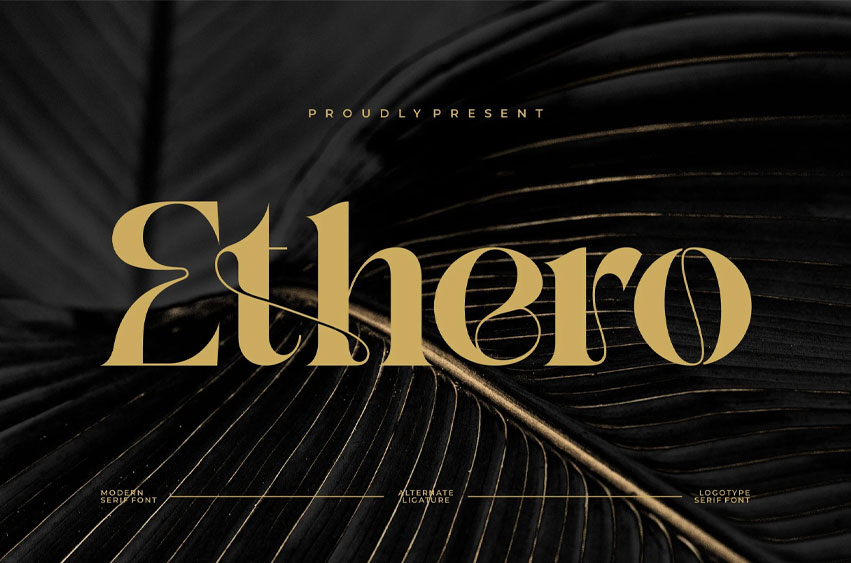 Ethero Font