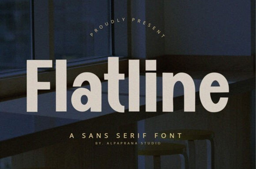 Flatline Font