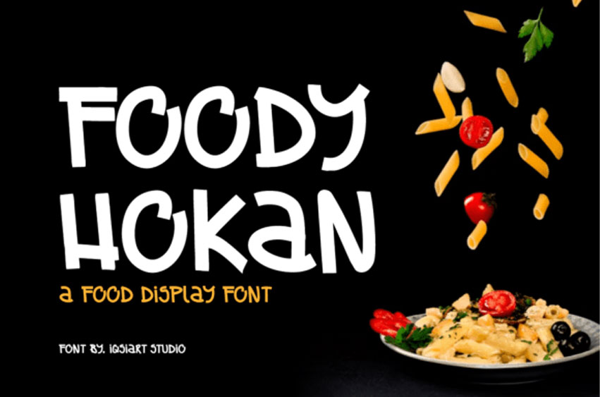 Foody Hokan Font