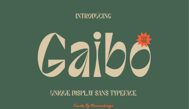 Gaibo Font