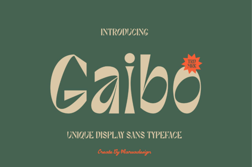 Gaibo Font