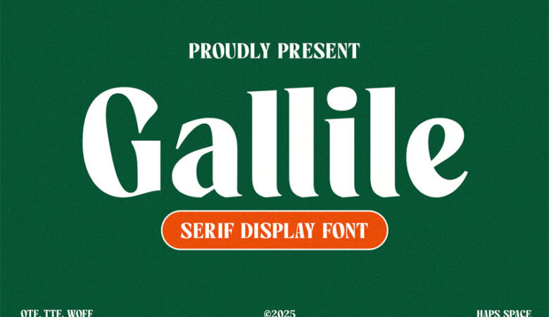 Gallile Font