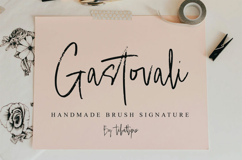 Gastovali Font