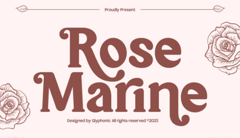 Gc Rose Marine Font