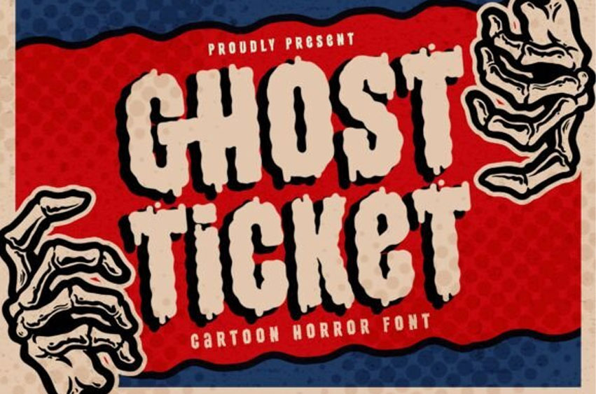 Ghostticket Regular Font
