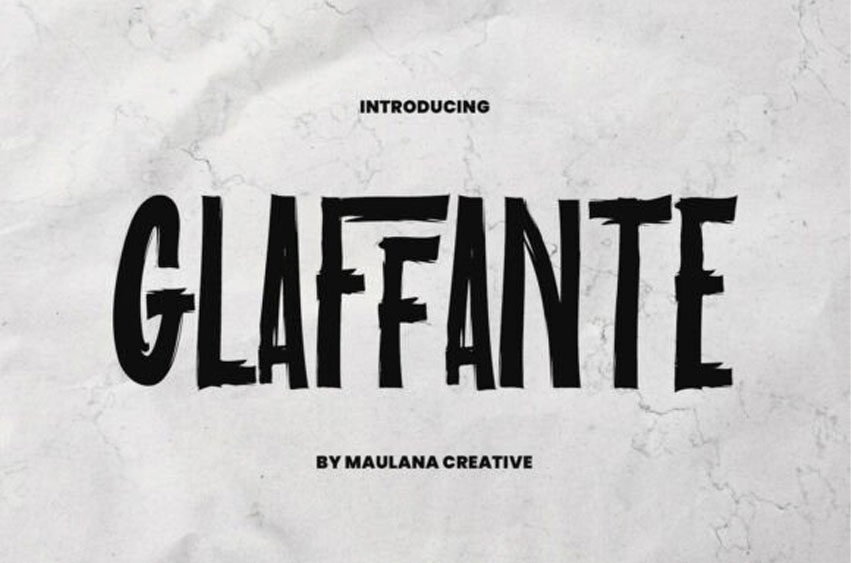 Glaffante Font