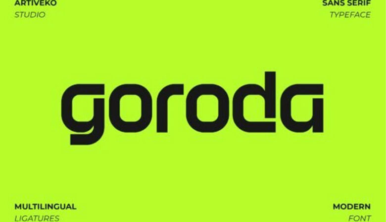 Goroda Font