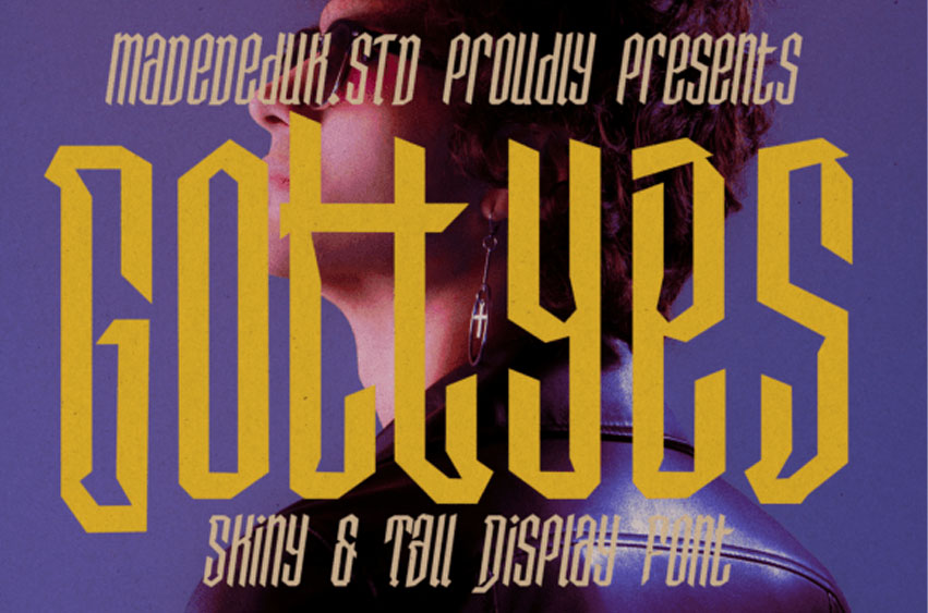 Gottyes Regular Font