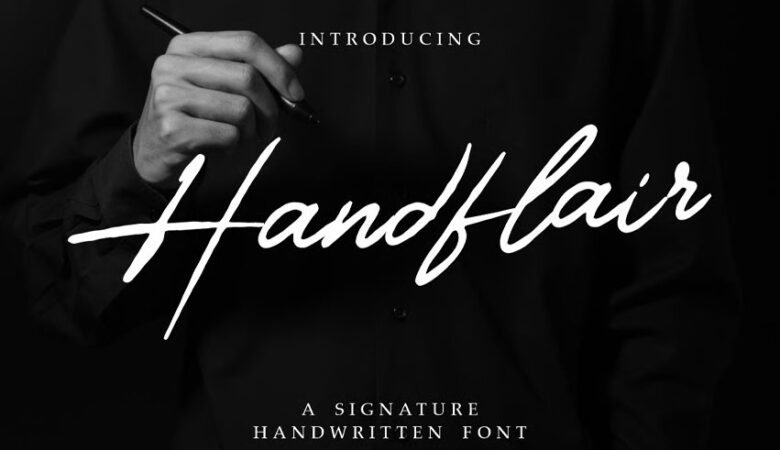 Handflair Font
