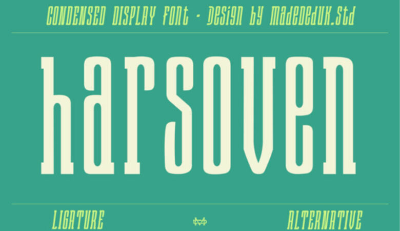Harsoven Regular Font