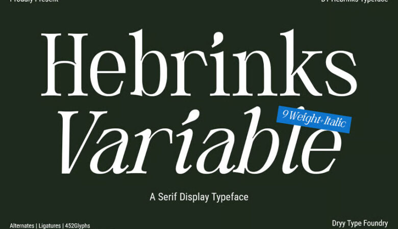Hebrinks Variable Font