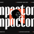 Impactors Font
