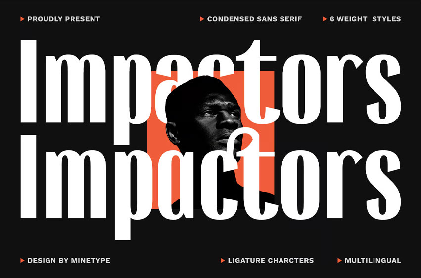 Impactors Font