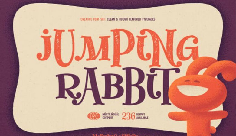 Jumping Rabbit Font