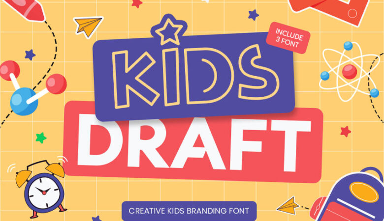 Kids Draft Font