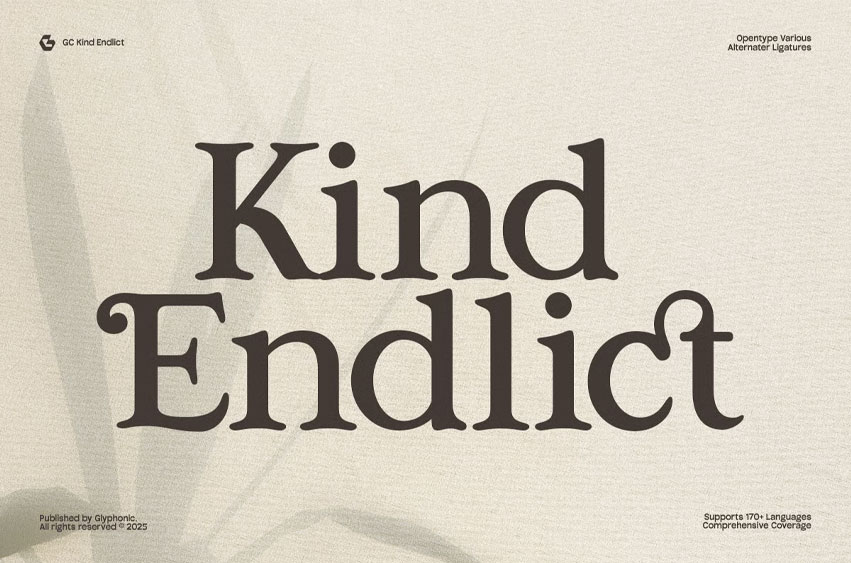 Kind Endlict Font