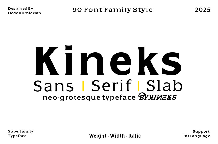 Kineks Font