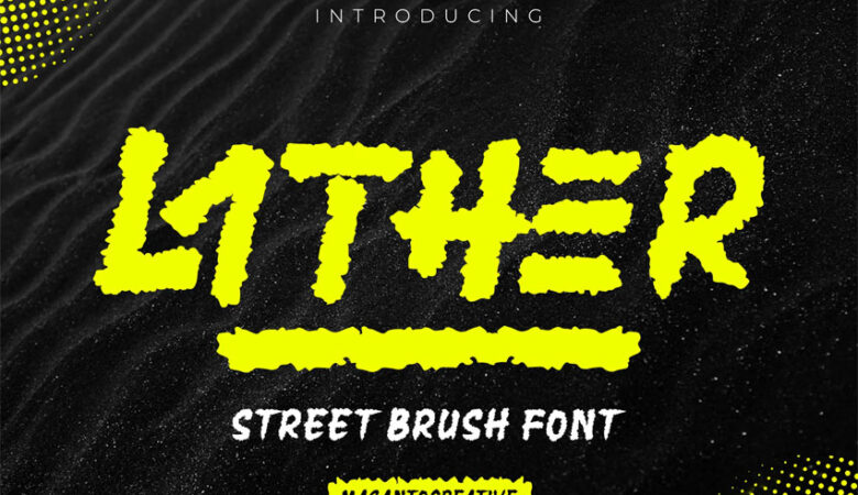 Lather Font