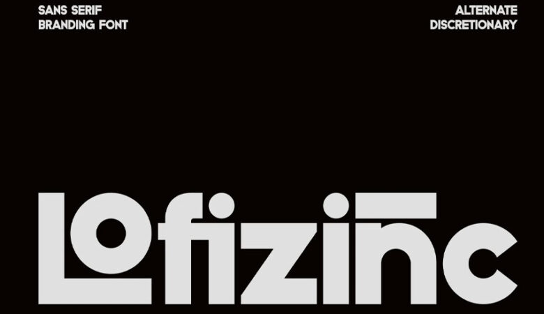 Lofizinc Font
