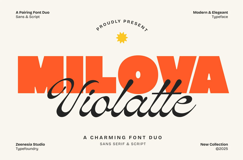 Milova Violatte Font