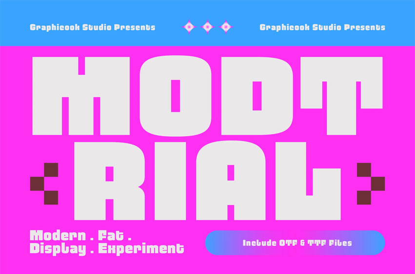 Modtrial Font