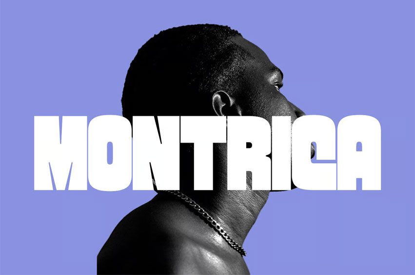 Montrica Display Font