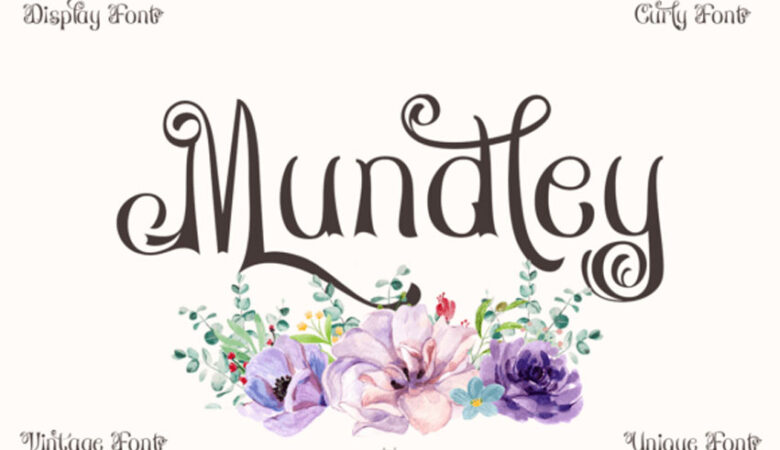 Mundley Regular Font
