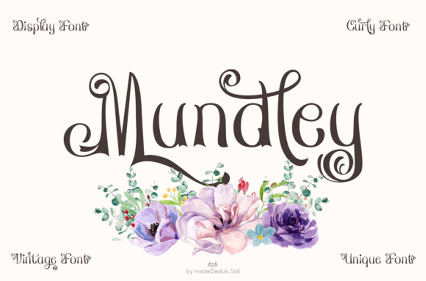Mundley Regular Font