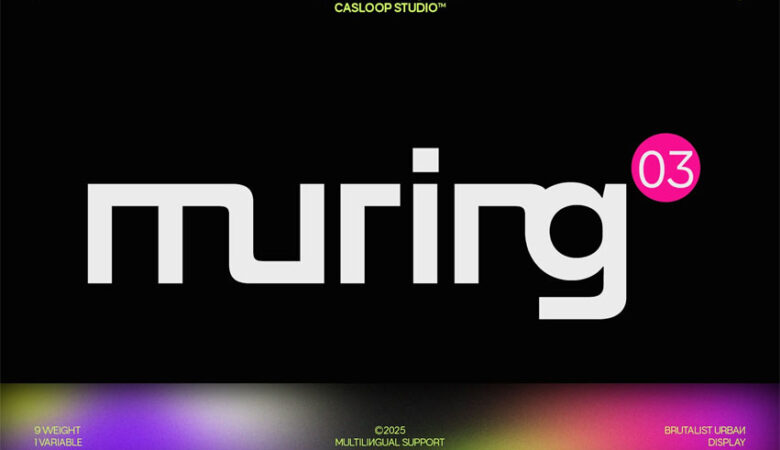 Muring.03 Font
