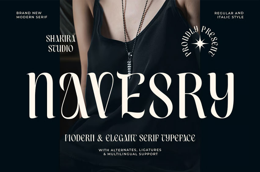 Navesry Font